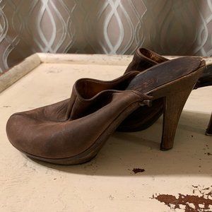 Michael Kors Brown Clogs/Mules Size 7